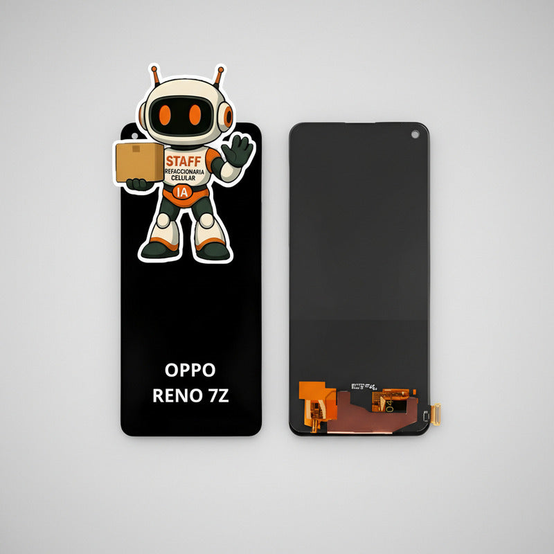 Pantalla Compatible Oppo Reno 7z Oled Alta Calidad Premium Negro