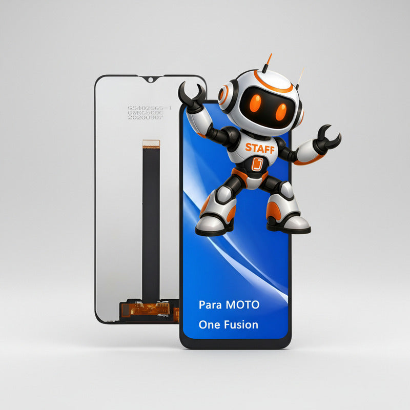 Pantalla Compatible Motorola One Fusion Alta Calidad Premium Negro
