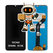 Pantalla Compatible Tecno Spark 10 5g  Alta Calidad Premium Negro