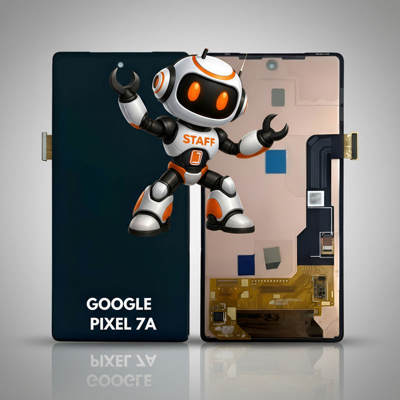 Pantalla Compatible Google Pixel 7a  Alta Calidad Premium Negro