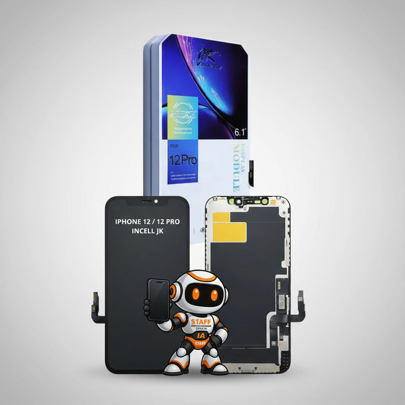 Pantalla iPhone 12/ 12 Pro Incell Jk Alta Calidad Premium Negro