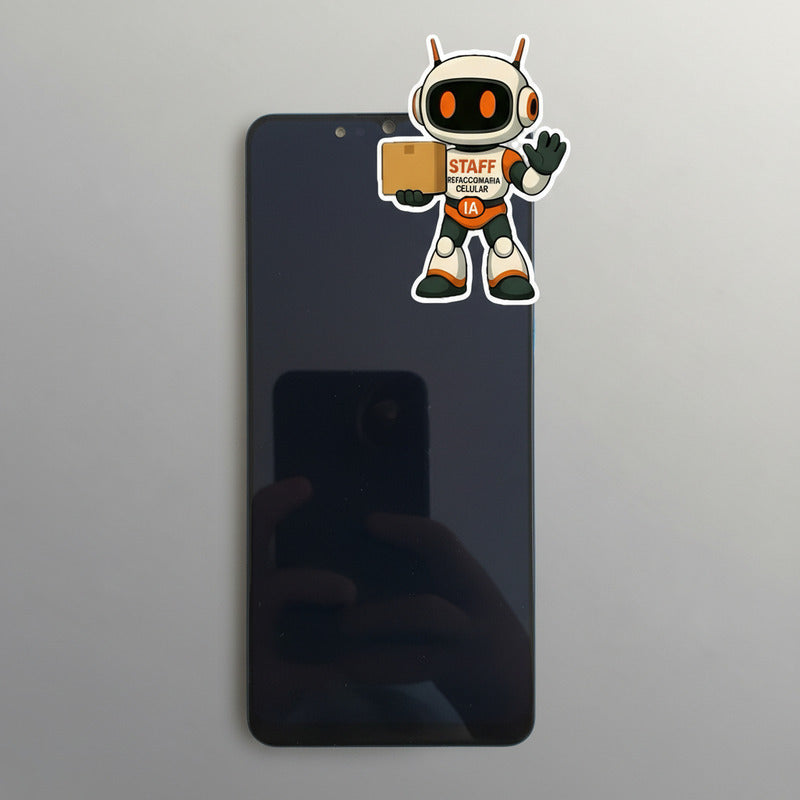 Pantalla Compatible Realme C25 / C25s Alta Calidad Premium Negro