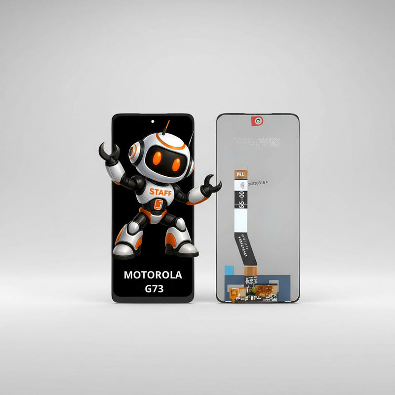 Pantalla Compatible Motorola G73  Alta Calidad Premium Negro