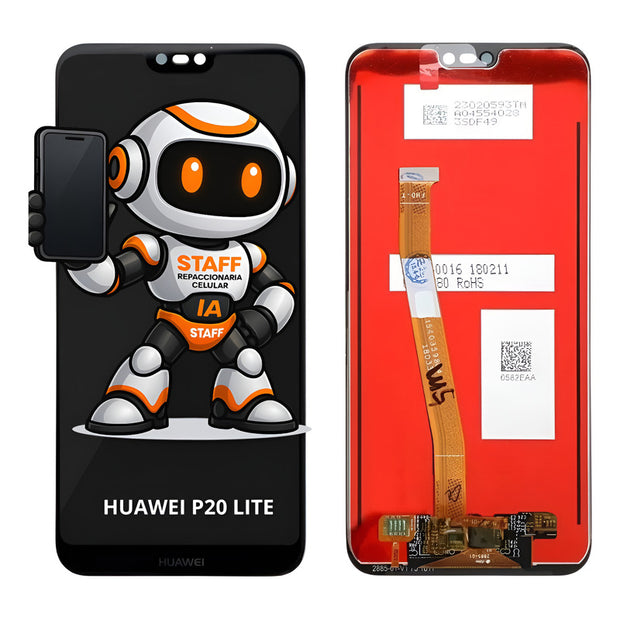 Pantalla Huawei P20 Lite Ane- Lx3 Alta Calidad Premium Negro
