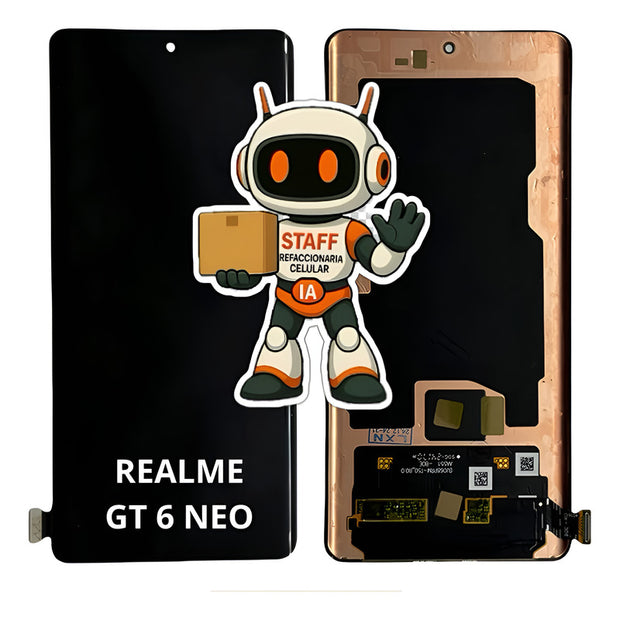 Pantalla Realme Gt Neo 6 5g Oled Alta Calidad Premium Negro