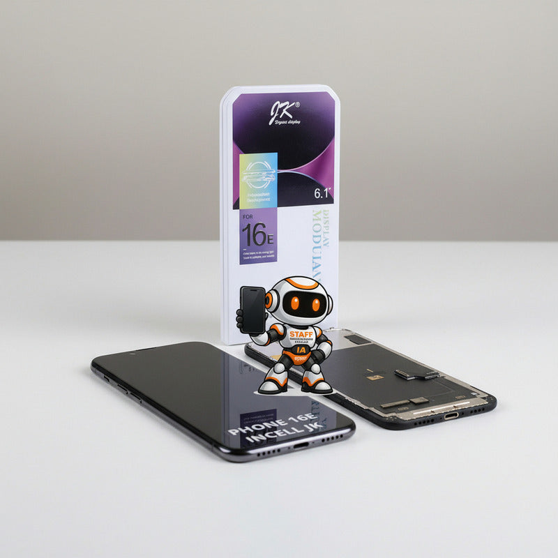Pantalla iPhone 16 E Incell Jk Alta Calidad Premium Negro