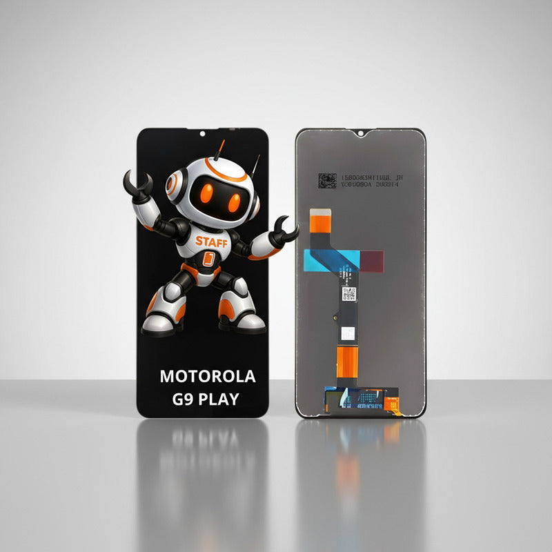 Pantalla Compatible Motorola G9/g9 Play Alta Calidad Premium Negro