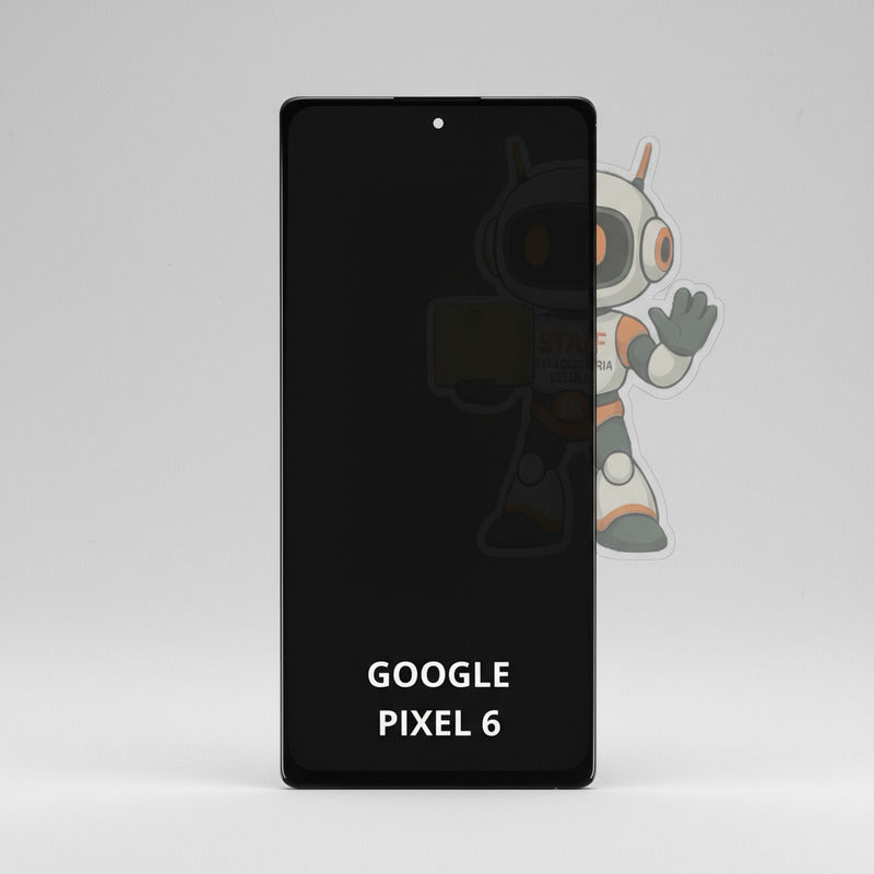 Pantalla Compatible Google Pixel 6 Alta Calidad Premium Negro