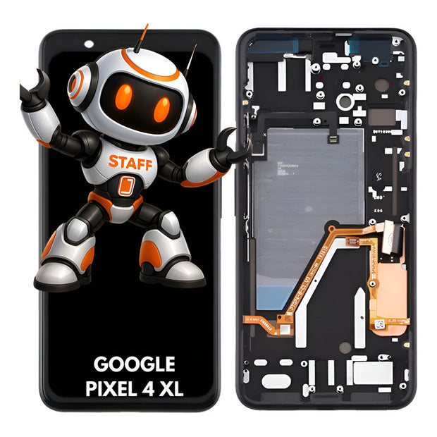 Pantalla Compatible Google Pixel 4 Xl C Marco Alta Calidad Negro