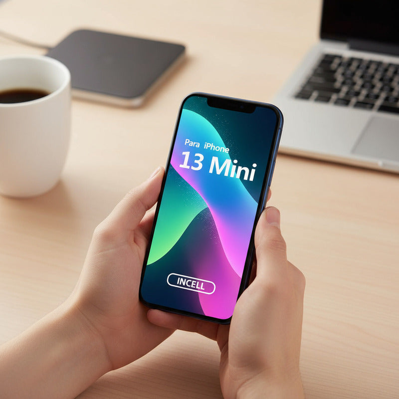 Pantalla iPhone 13 Mini  Incell  Ic Cambio Calidad Negro