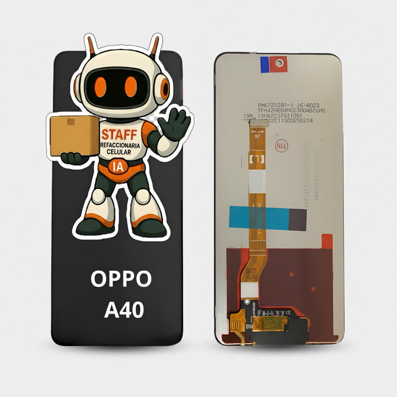 Pantalla Compatible Oppo A40 Alta Calidad Premium Negro