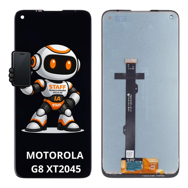 Pantalla Motorola G8 Xt2045 Alta Calidad Premium Negro