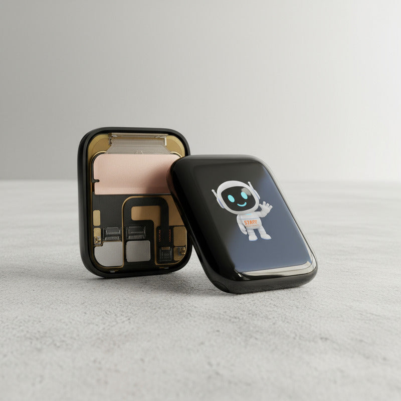 Pantalla Display Para Apple Watch Series 6 44 Mm Premium Negro