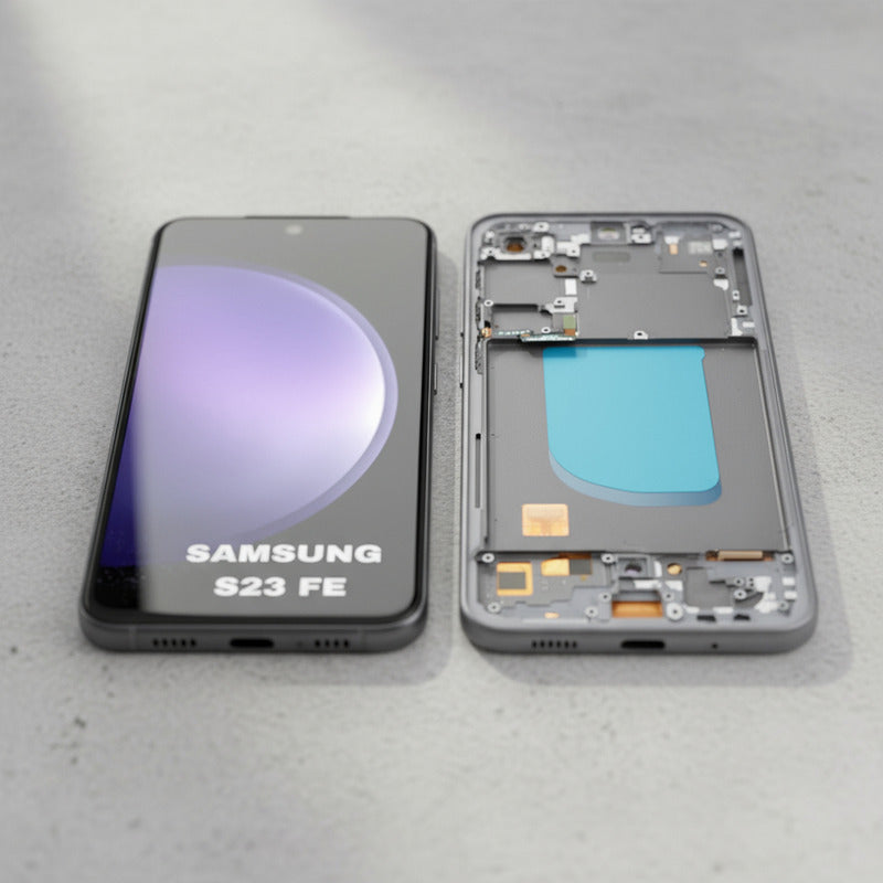 Pantalla Display Premium S23 Fe Táctil Con Marco Negro