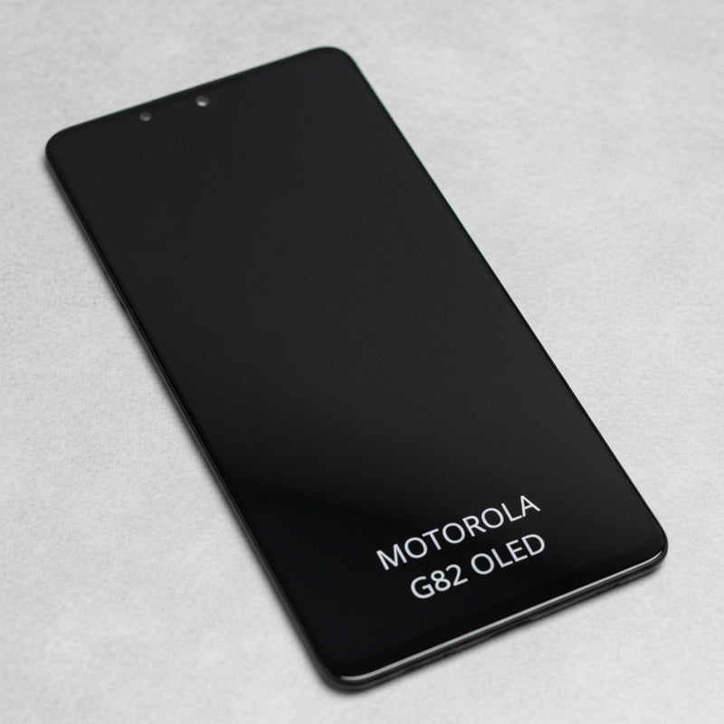Pantalla Motorola G82 Xt2225 C/ Marco Oled Calidad Premium Negro