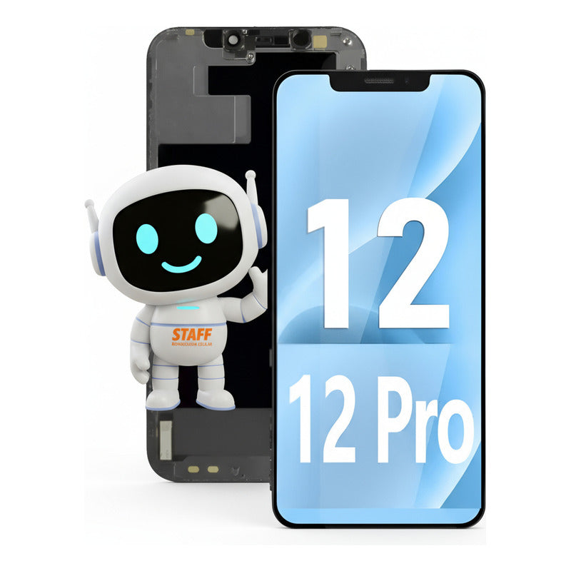 Pantalla iPhone 12/ 12 Pro Oled Premium Alta Calidad Negro