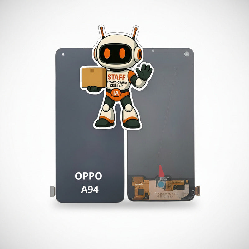 Pantalla Compatible Oppo A94 5g Oled  Alta Calidad Premium Negro