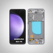 Pantalla Display Premium S23 Fe Táctil Con Marco Negro