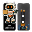 Pantalla Compatible Zte V50 Desing Alta Calidad Premium Negro