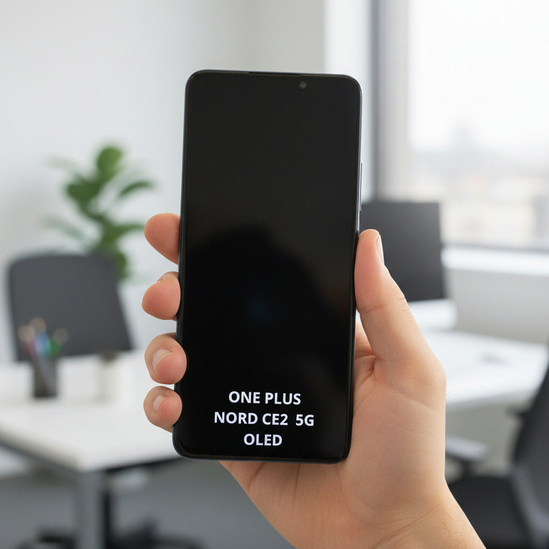 Pantalla One Plus Nord Ce2 5g Oled  Calidad Premium Negro