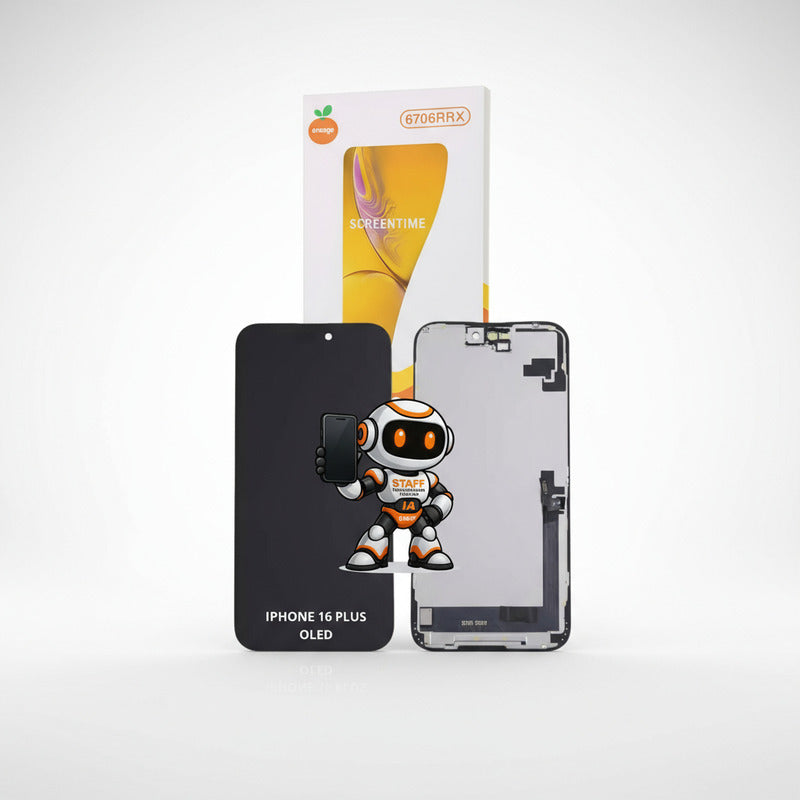 Pantalla iPhone 16 Plus Oled Soft Alta Calidad Premium Negro