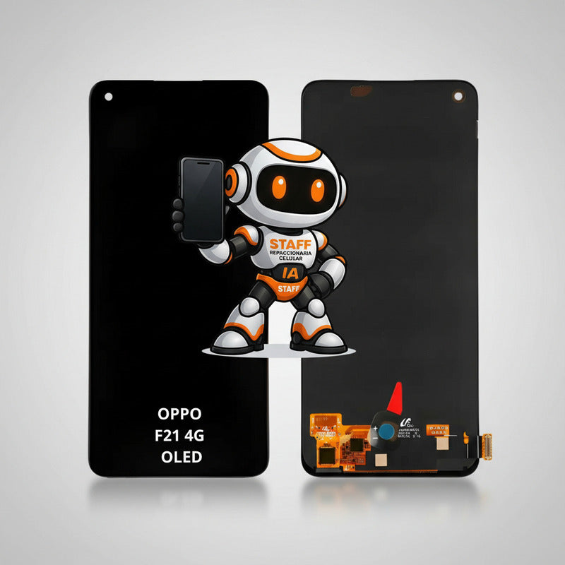 Pantalla Compatible Oppo F21 Pro 4g Oled  Calidad Premium Negro
