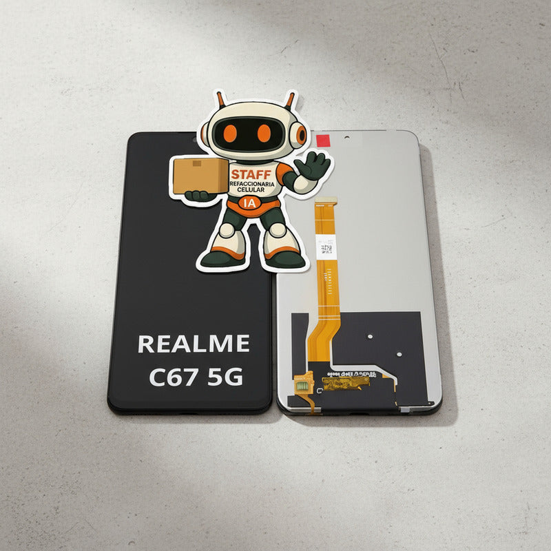 Pantalla Compatible Realme C67 5g Alta Calidad Premium Negro