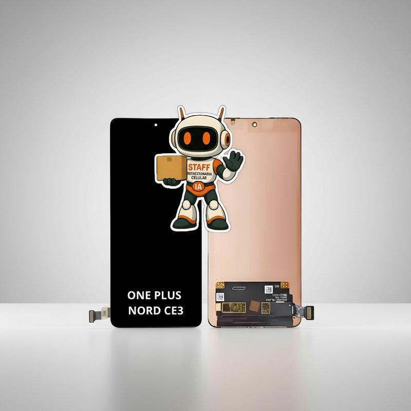 Pantalla  One Plus Nord Ce3 Oled Alta Calidad Premium Negro