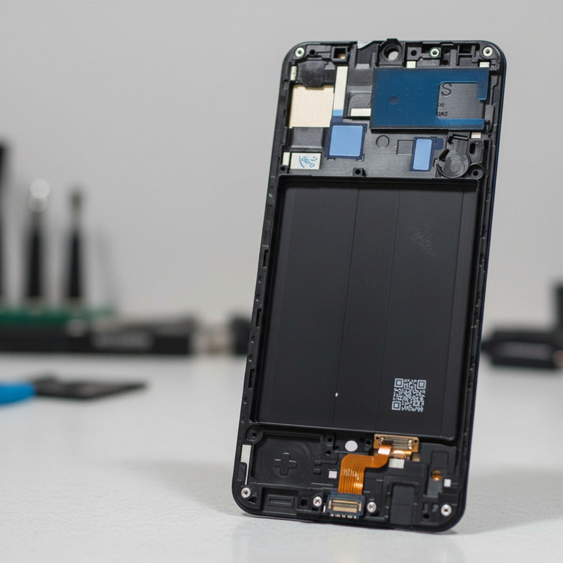 Pantalla Samsung A30/ A50 A505 Incell  Marco Calidad Premium Negro
