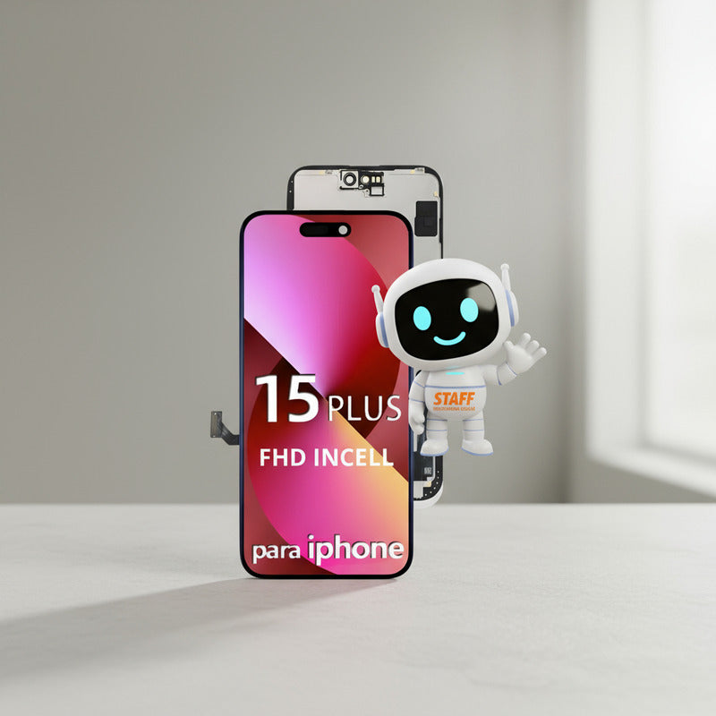Pantalla Compatible Con iPhone 15 Plus Incell Hd Negro