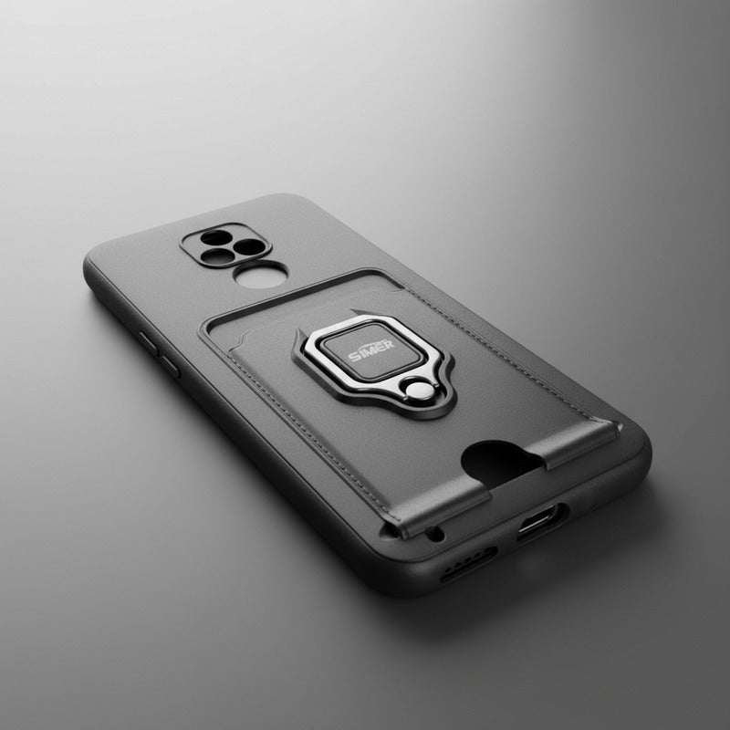 Funda Motorola Moto E7 Mica Cristal Templado Incluida Negro