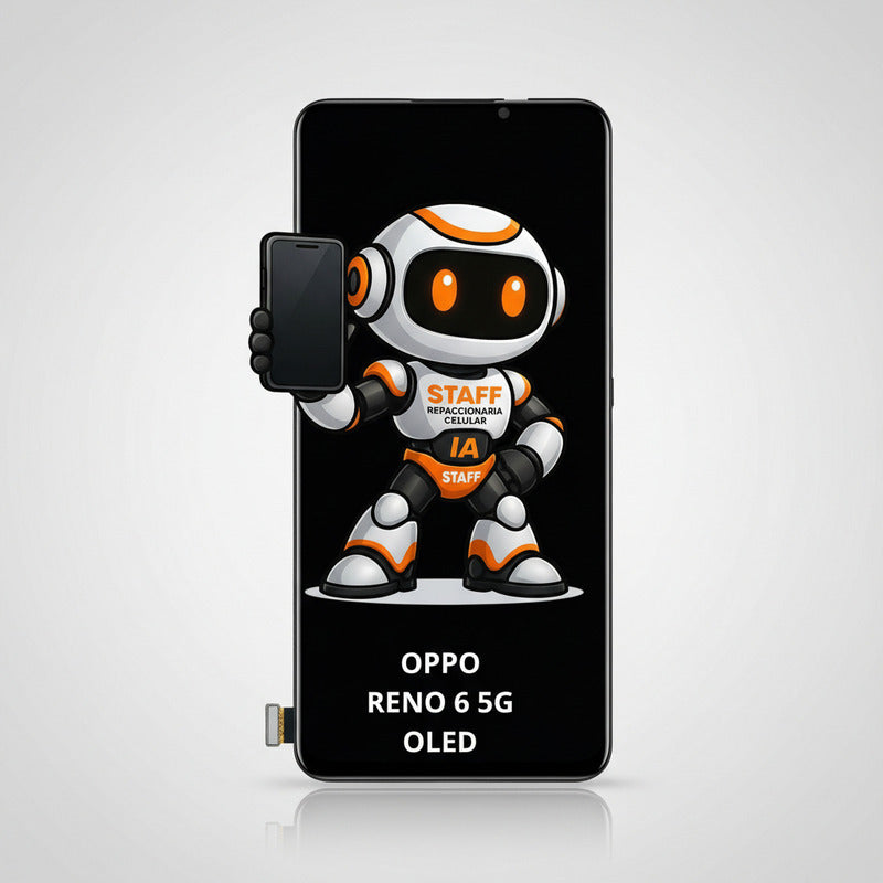 Pantalla Oppo Reno 6 5g Oled Cph2235 Alta Calidad Premium Negro