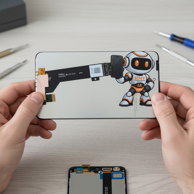 Pantalla  Compatible Motorola G13 Alta Calidad Premium Negro