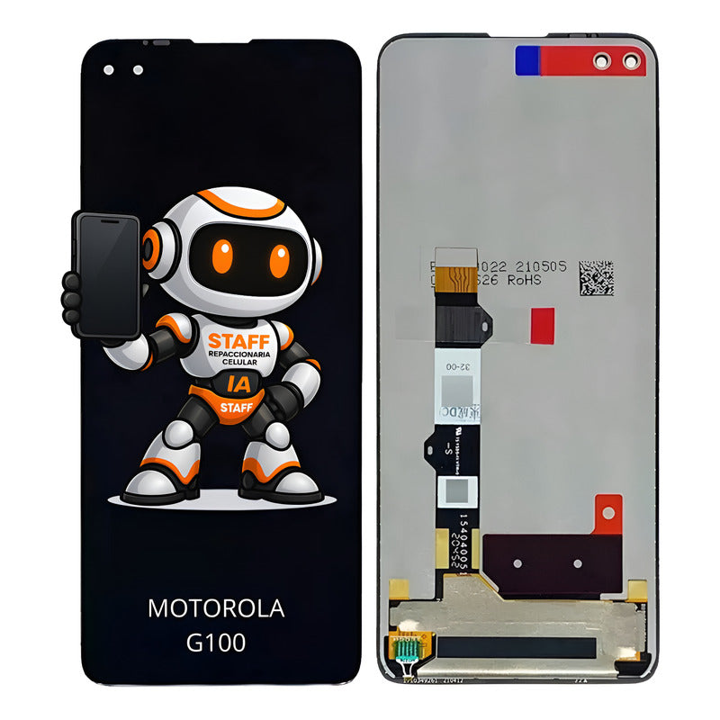 Pantalla Motorola G100 Xt 2125 Alta Calidad Premium Negro