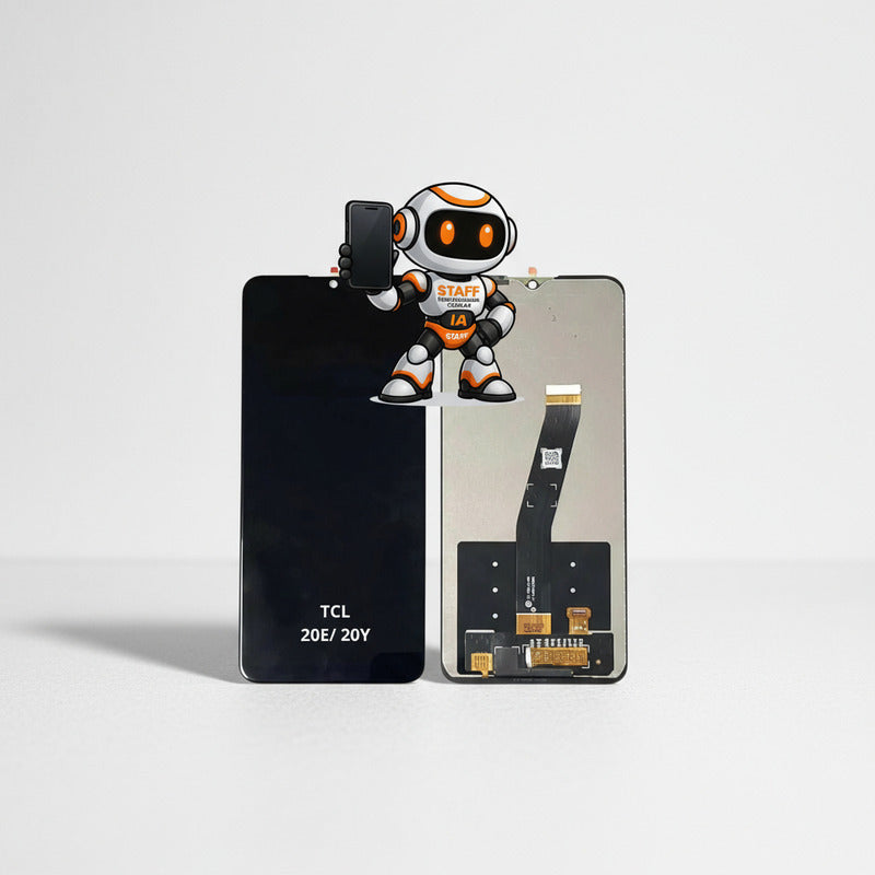 Pantalla Compatible Tcl 20e Tcl 20y Calidad Premium Negro