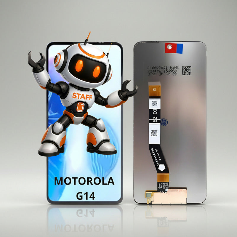 Pantalla Compatible Motorola G14 Xt2341 Alta Calidad Negro