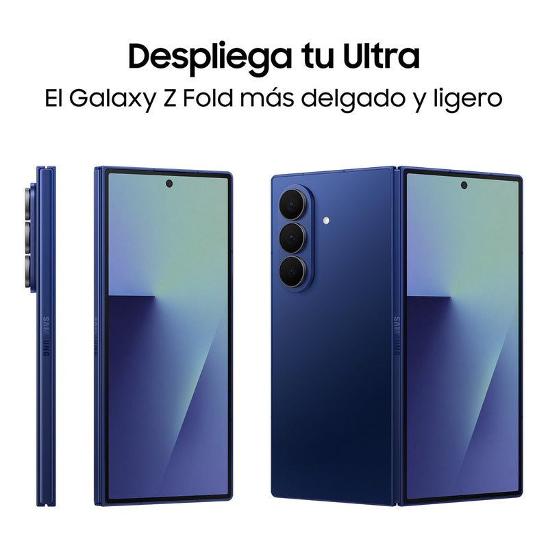 Celular Samsung Galaxy Z Fold 7 Azul (nuevo Con Caja Abierta) Sombra Azul