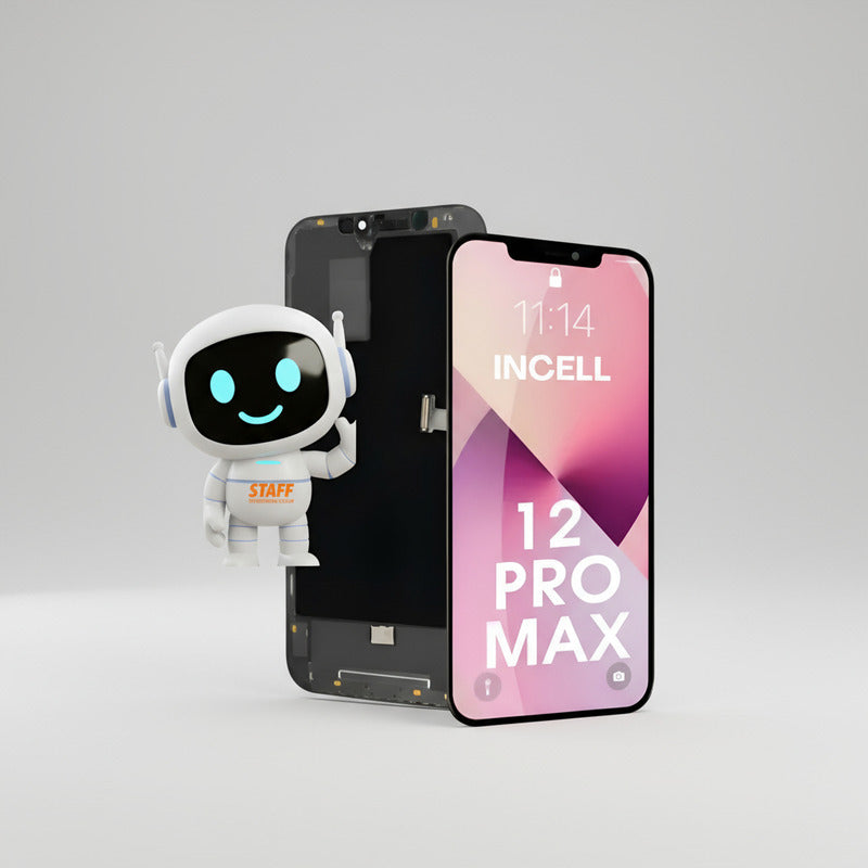 Pantalla iPhone 12 Pro Max Incell Hd Calidad Incell Kd Negro