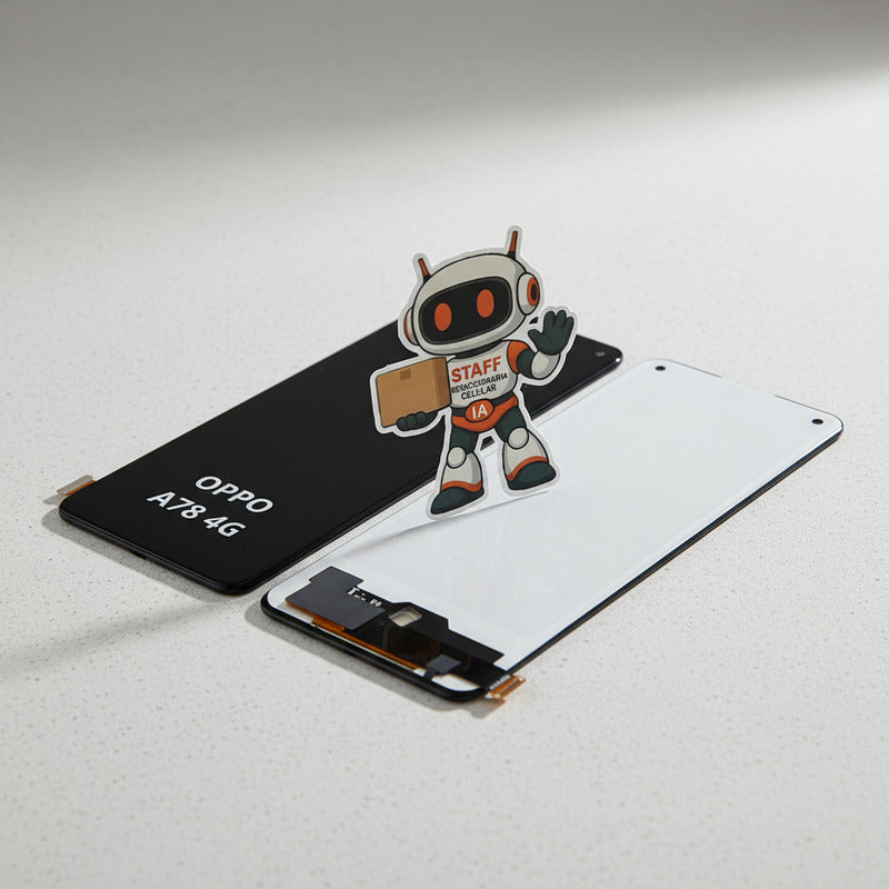 Pantalla Compatible Oppo A78 4g Módulo Táctil Incell Negro