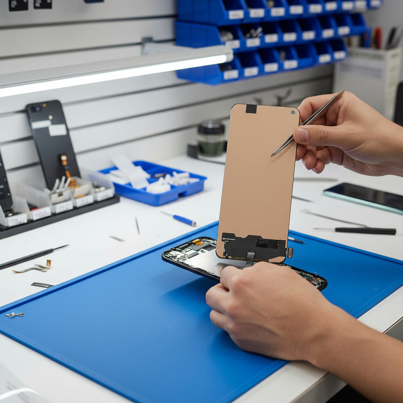 Pantalla Compatible Oppo Reno 7 Lite Ncell Calidad Premium Negro