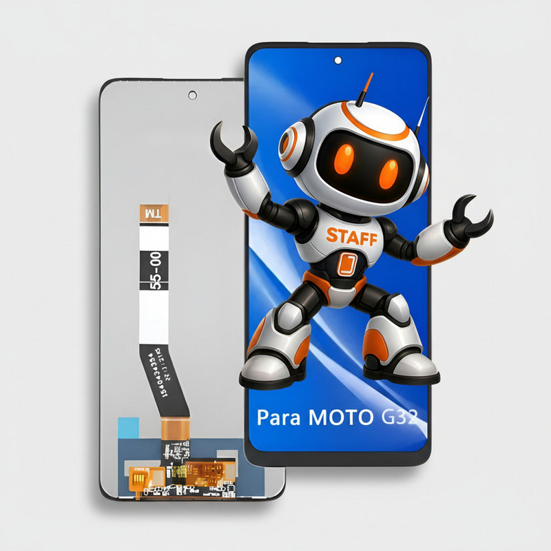 Pantalla Compatible Motorola G32  Alta Calidad Premium Negro