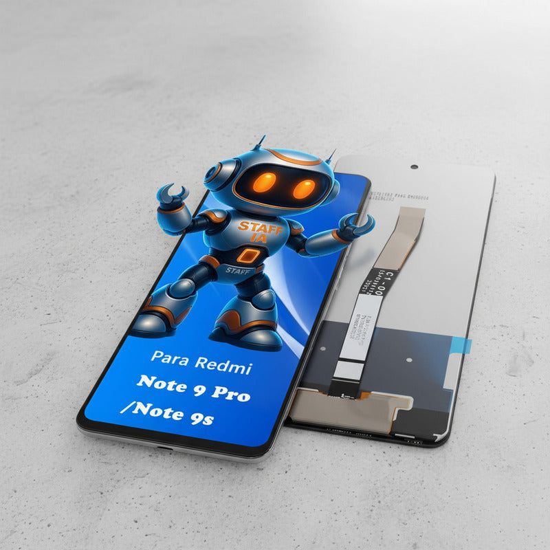 Pantalla  Xiaomi Redmi Note 9s Alta Calidad Premium Negro