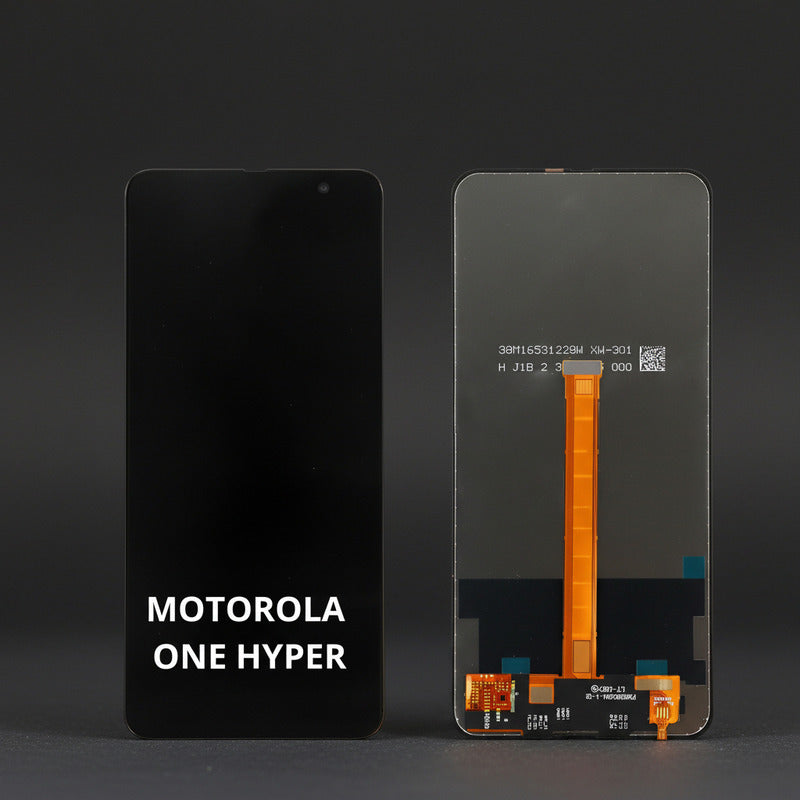 Pantalla Motorola One Hyper Xt2027 Alta Calidad Premium Negro