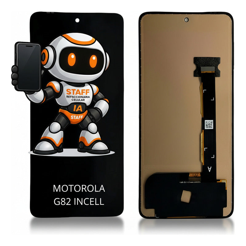 Pantalla Compatible Motorola G82 Incell Negro