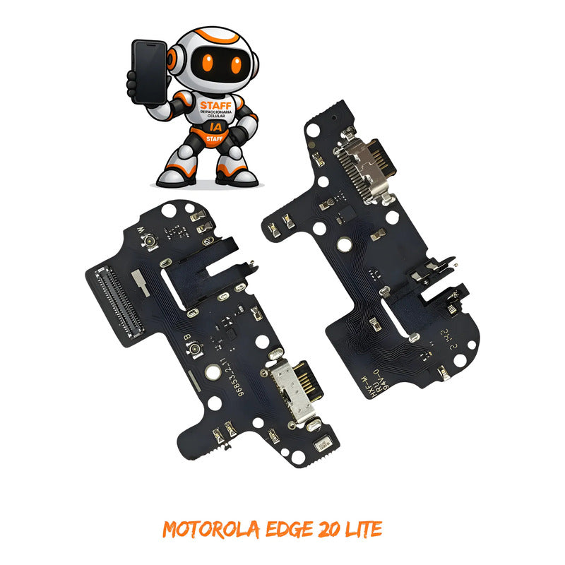 Placa Tableta Carga Motorola Edge 20 Lite Xt2139  Calidad