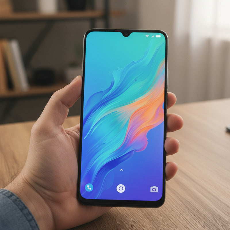 Pantalla Compatible Huawei Honor X7a  Rky Lx1 Lx2  Premium Negro