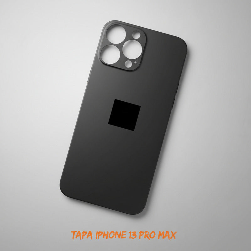 Tapa Trasera iPhone 13 Pro Max Negra Alta Calidad Premium