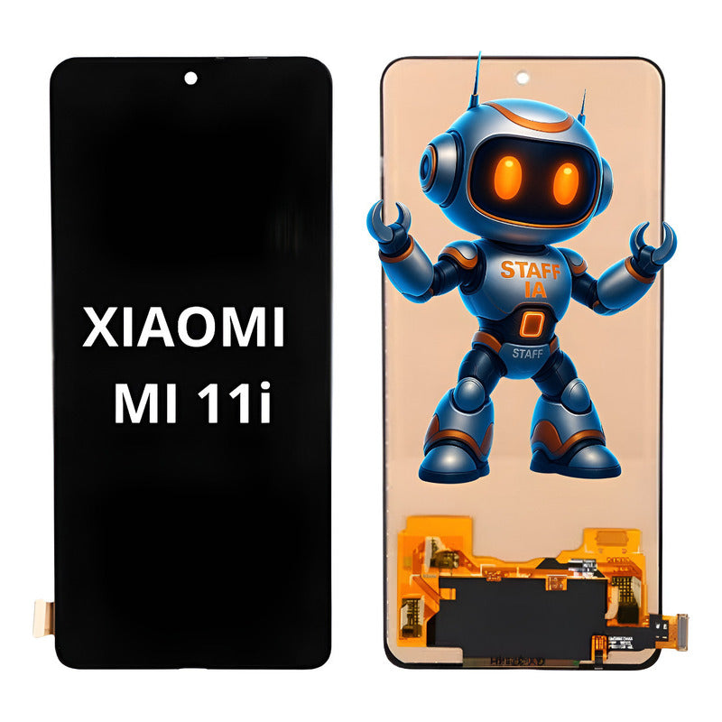 Pantalla Compatible Xiaomi Mi 11i Oled Alta Calidad Premium Negro