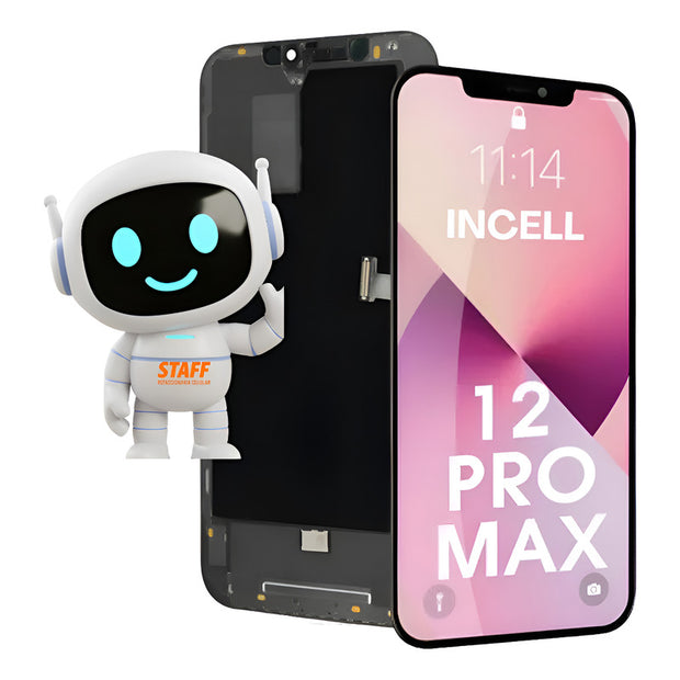 Pantalla iPhone 12 Pro Max Incell Hd Calidad Incell Kd Negro