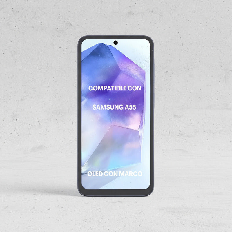 Pantalla Display Oled Para Samsung A55 Con Marco Premium Negro